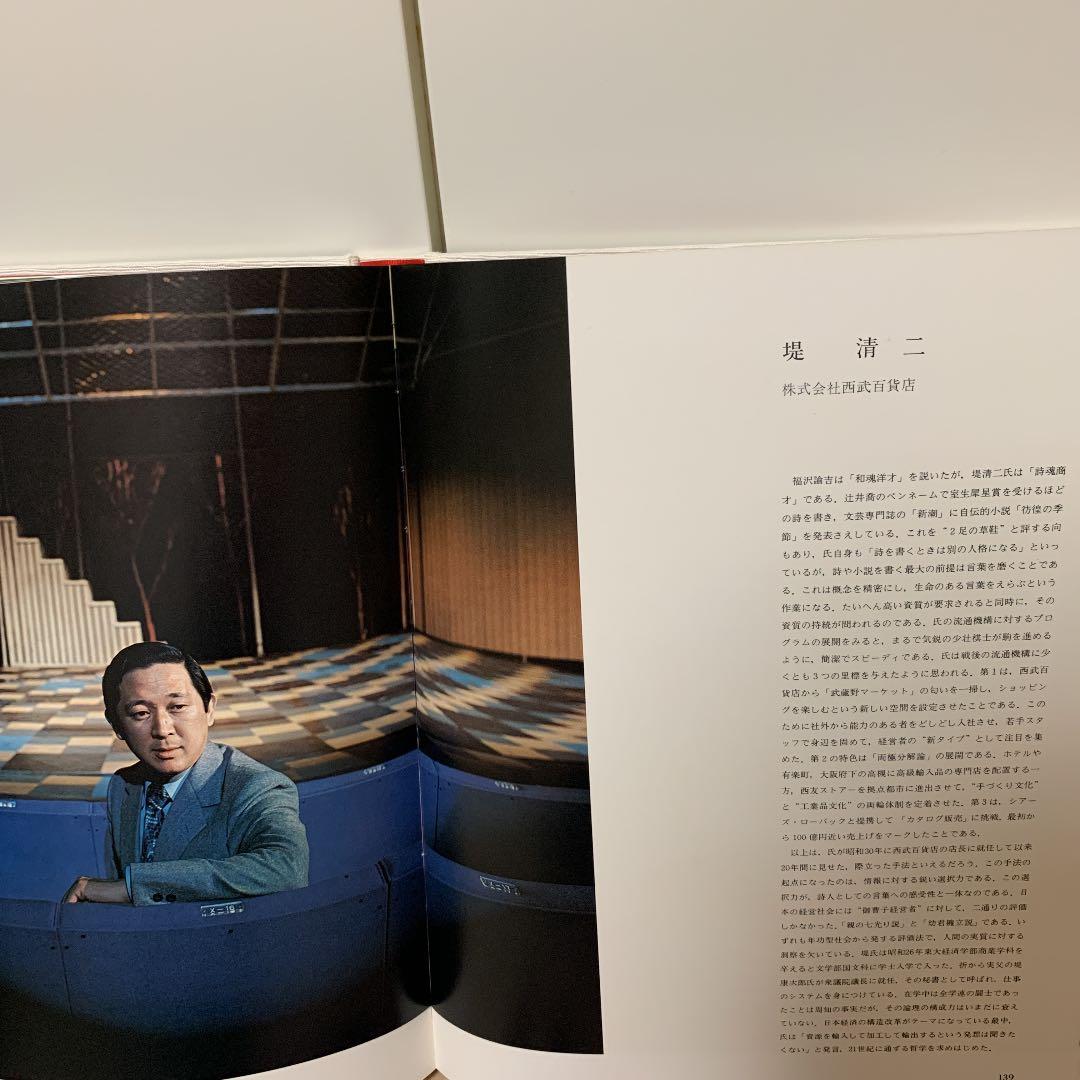 林忠彦写真集「日本の経営者」大型本　ダイヤモンド社