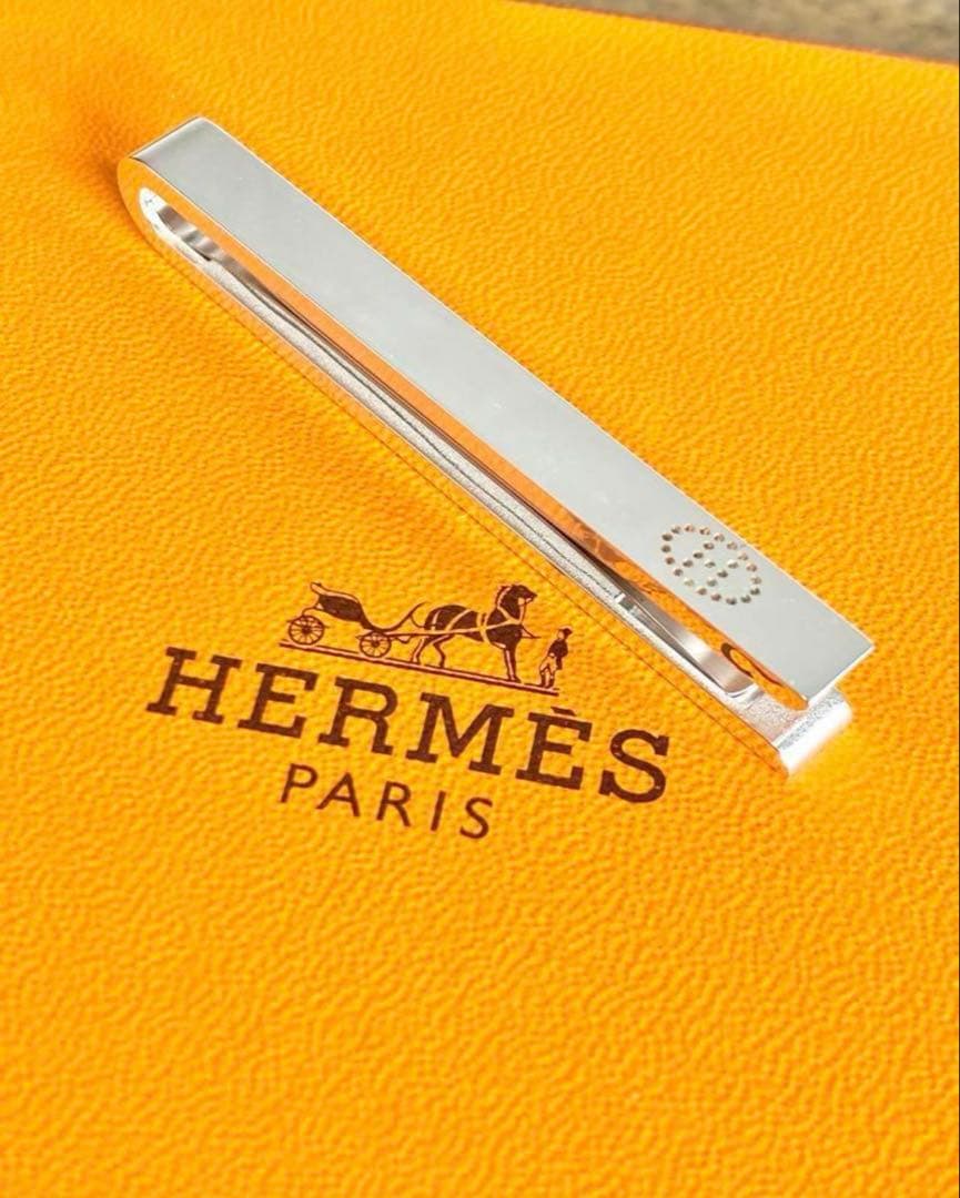 エルメス エブリン タイピン タイバー ネクタ