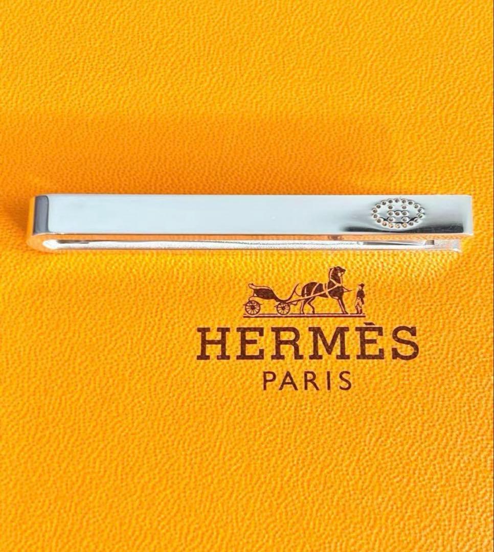 エルメス エブリン タイピン タイバー ネクタ