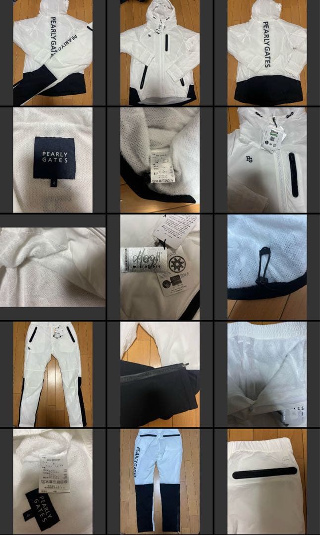 ろんページ　パーリーゲイツ PEARLY GATES セットアップ