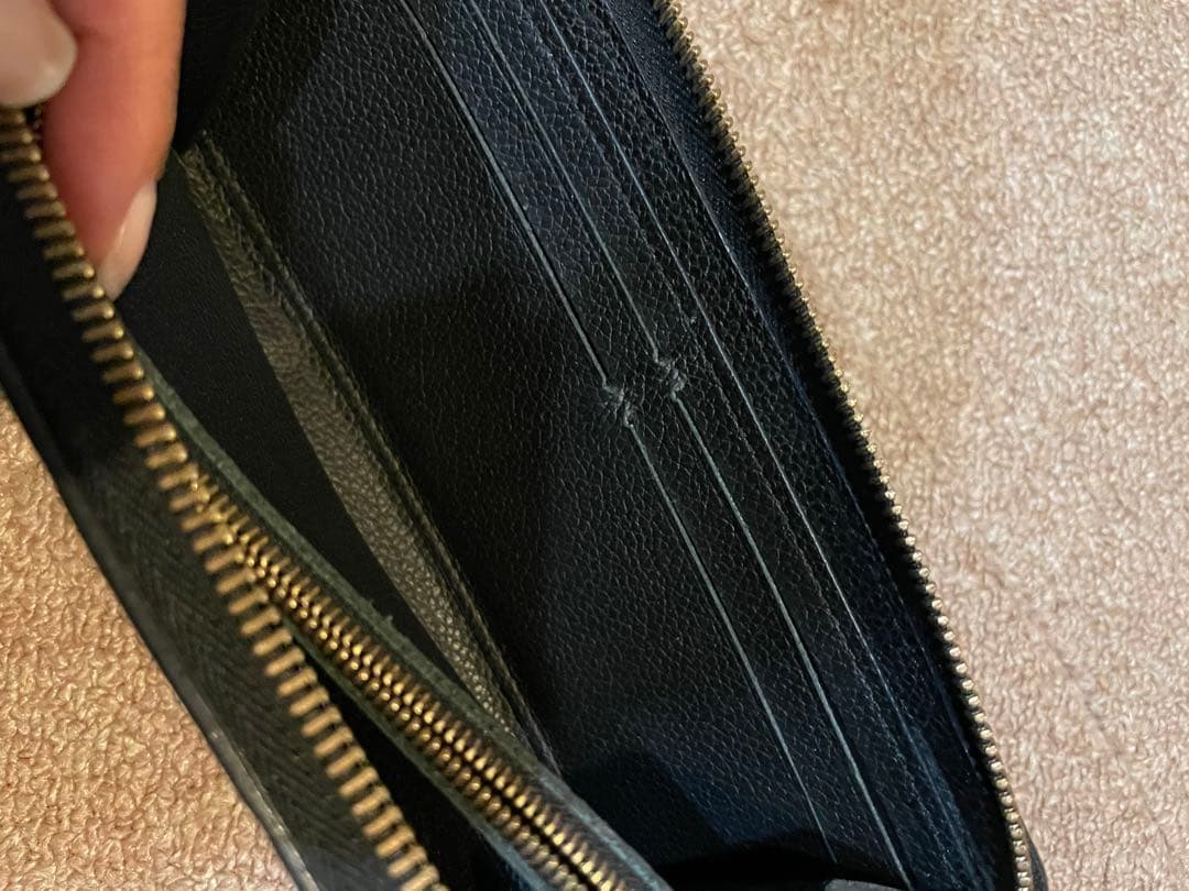 ルイヴィトン 長財布 アンプラント クレマンス