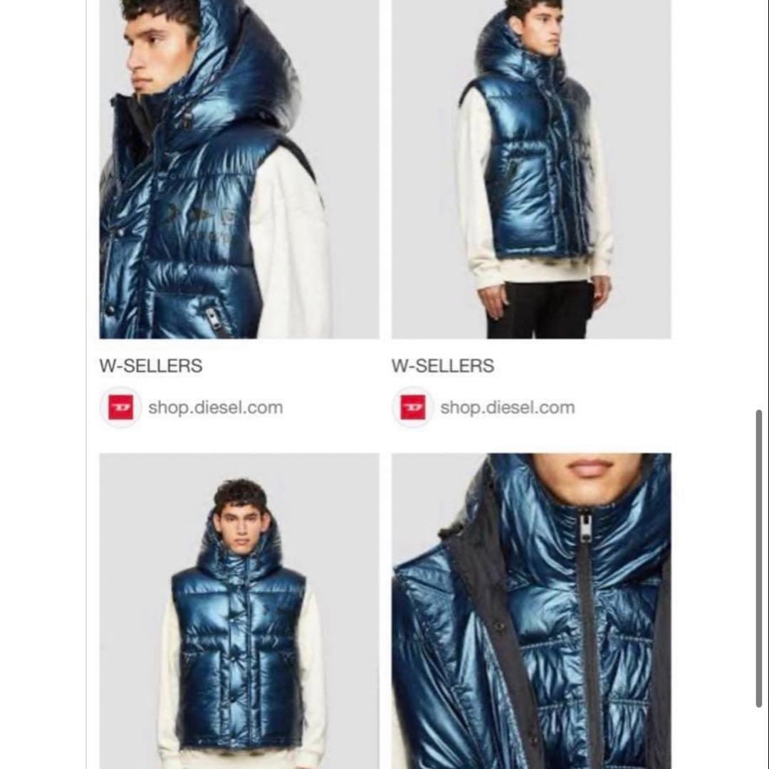 ♦︎新品同様♦︎DIESEL♦︎ディーゼル♦︎肉厚ベスト