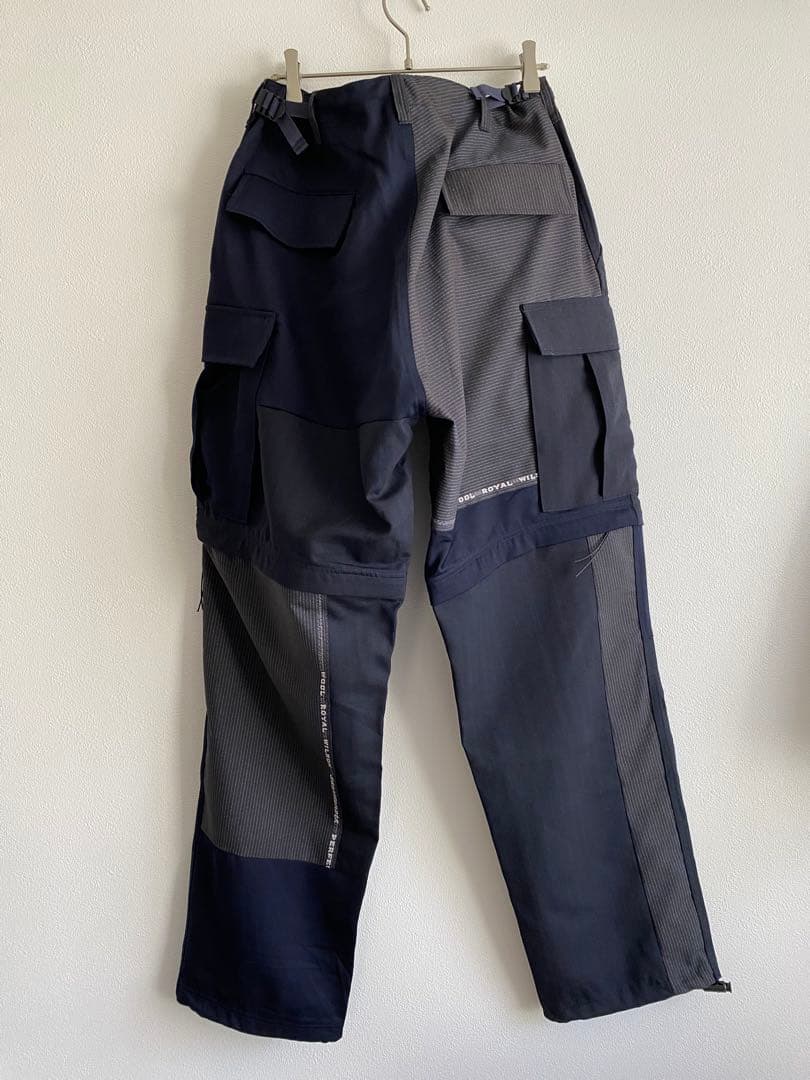 【即発送美品】COTD2WAY WOOL PATCHWORK TROUSERS