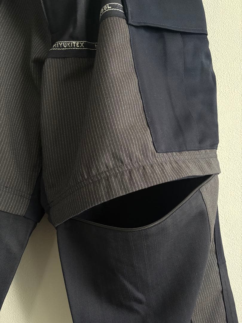 【即発送美品】COTD2WAY WOOL PATCHWORK TROUSERS