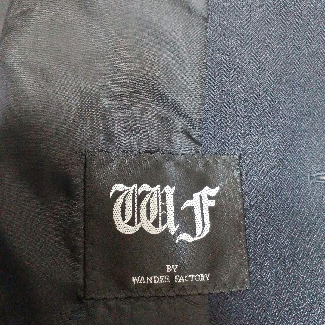 ワンダーファクトリー 150 紺 フォーマルスーツ 卒服 完品