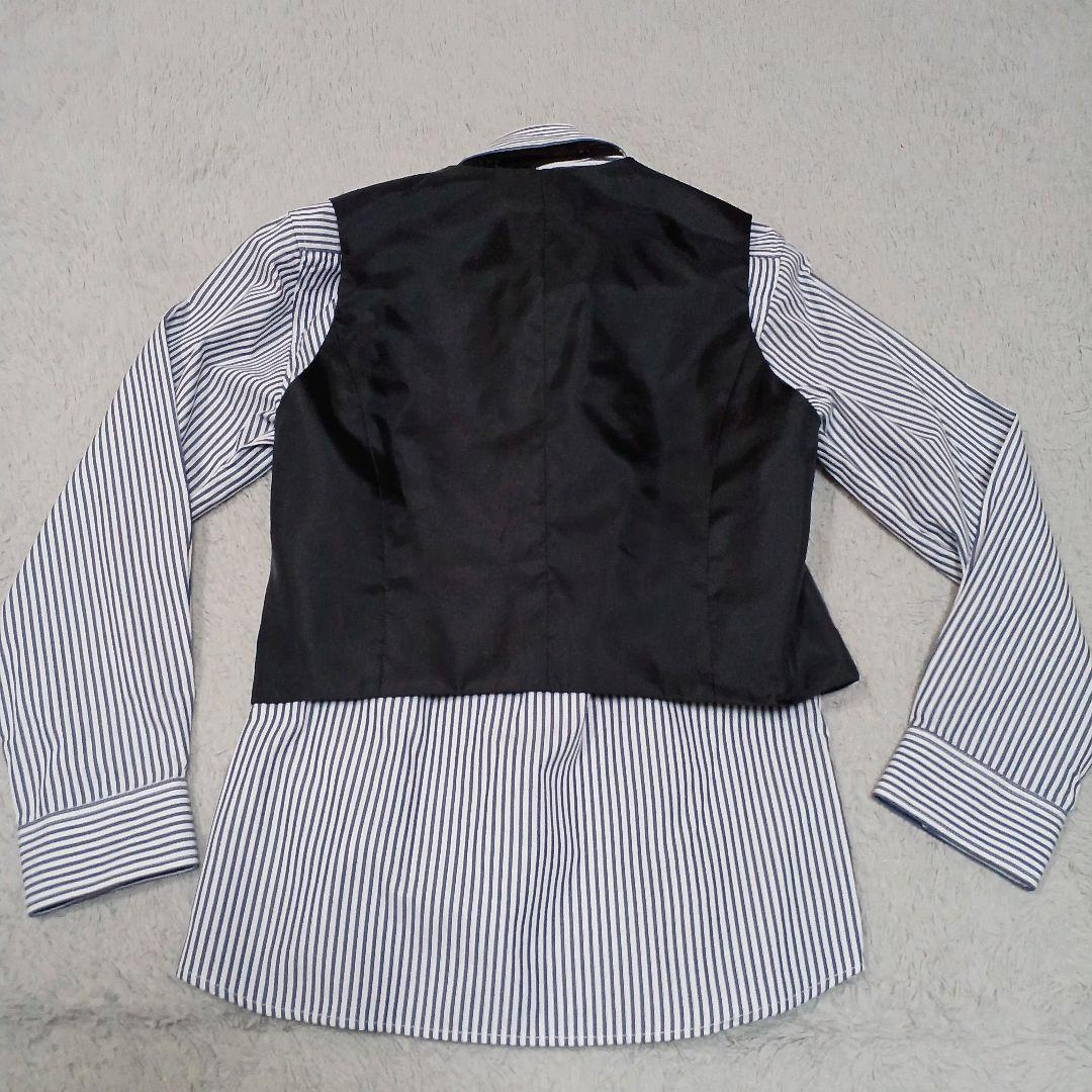 ワンダーファクトリー 150 紺 フォーマルスーツ 卒服 完品