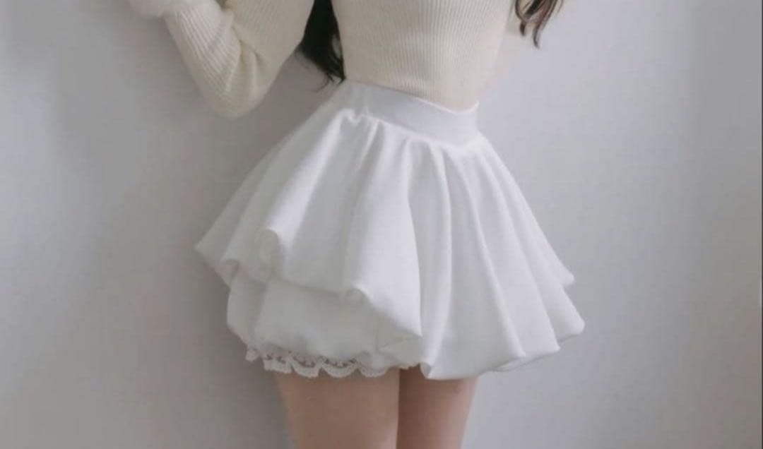 darich ボリュームバルーンミニスカート