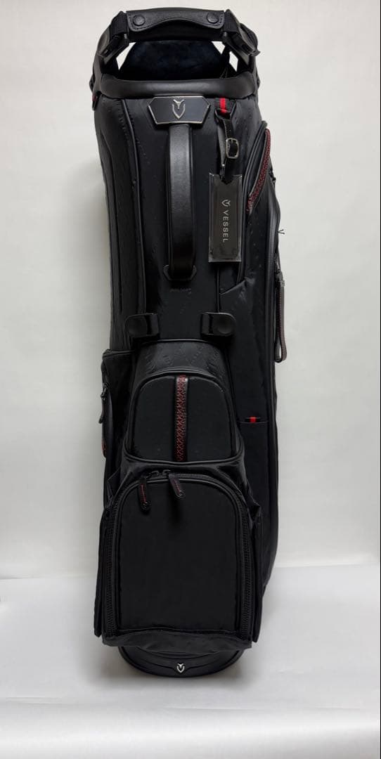 【新品最新】VESSEL Player 5.0 PRO DXR黒 キャディバッグ