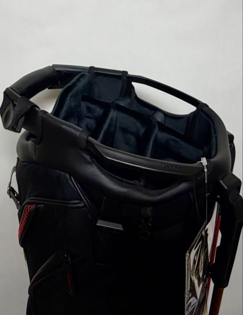 【新品最新】VESSEL Player 5.0 PRO DXR黒 キャディバッグ