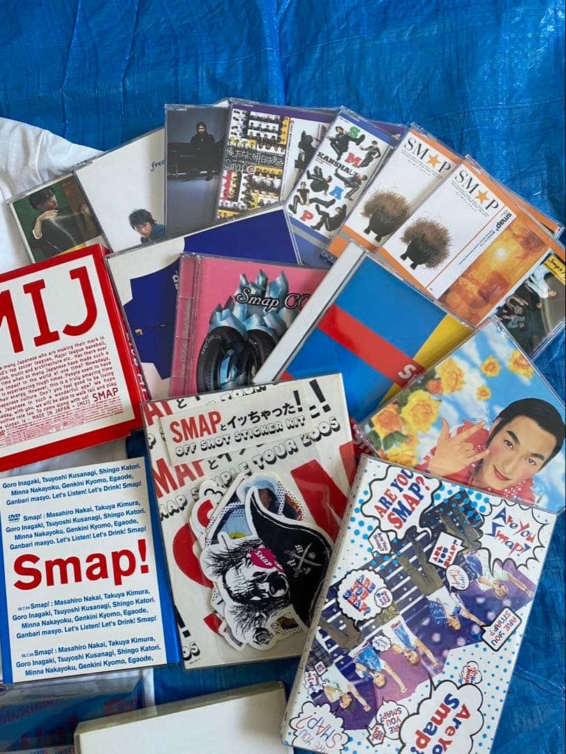 SMAP Tシャツ CD DVD まとめ売り グッズ