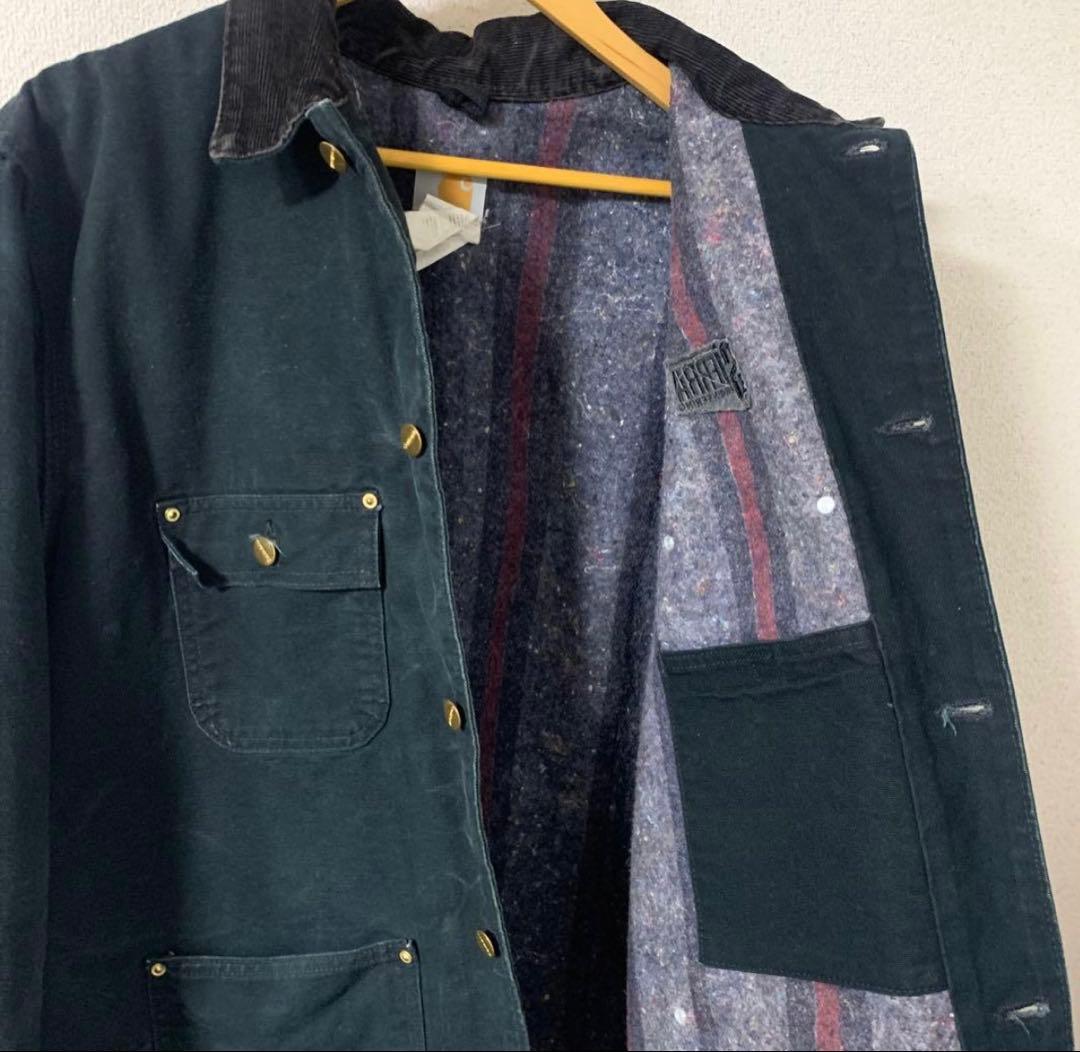 Carhartt カーハート USA製 ミシガンチョアコート フェード ブラック