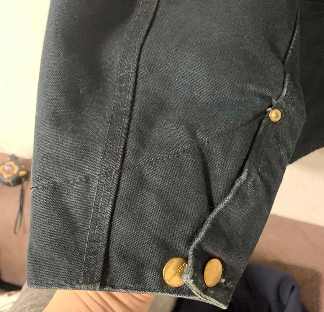Carhartt カーハート USA製 ミシガンチョアコート フェード ブラック
