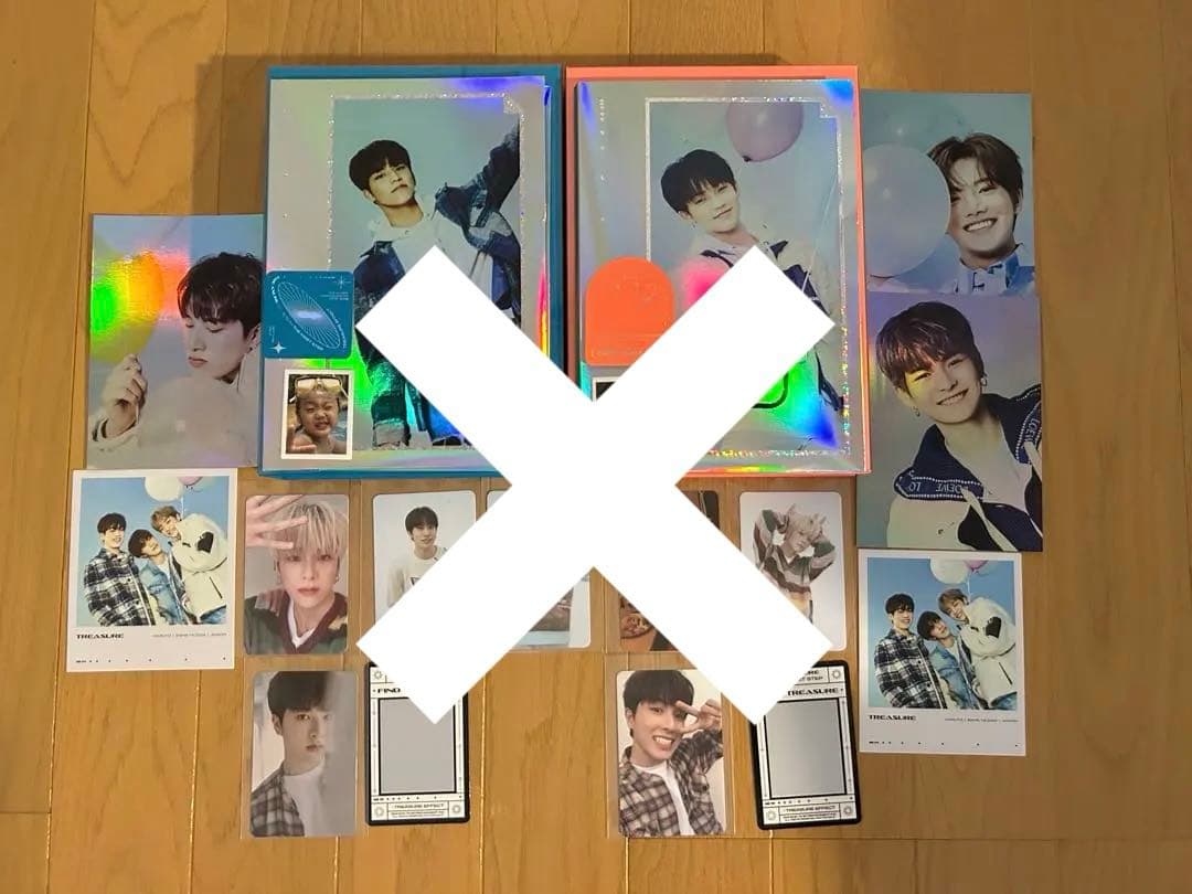 TREASURE アルバム　CD まとめ売り　トレカ付き