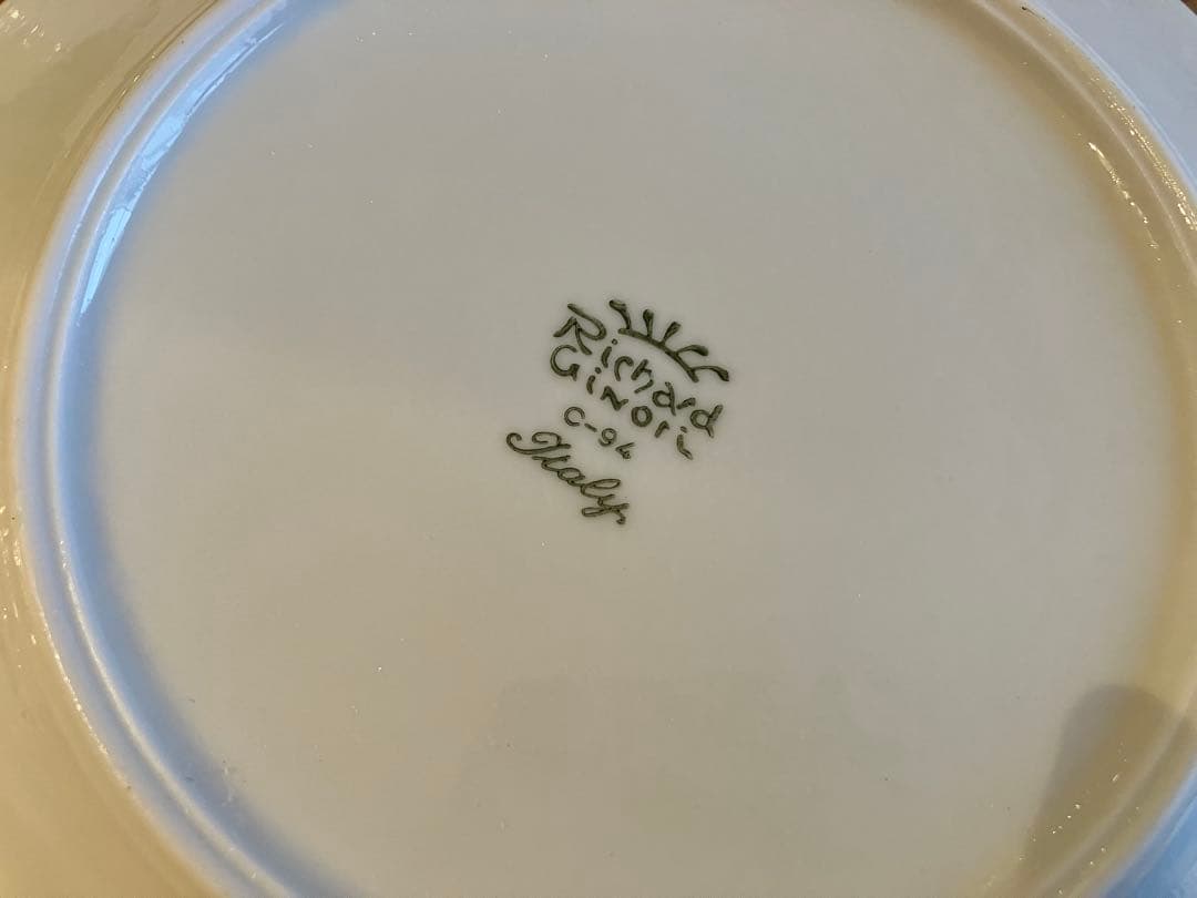 ジノリ　アンティコエデン　17プレート×5