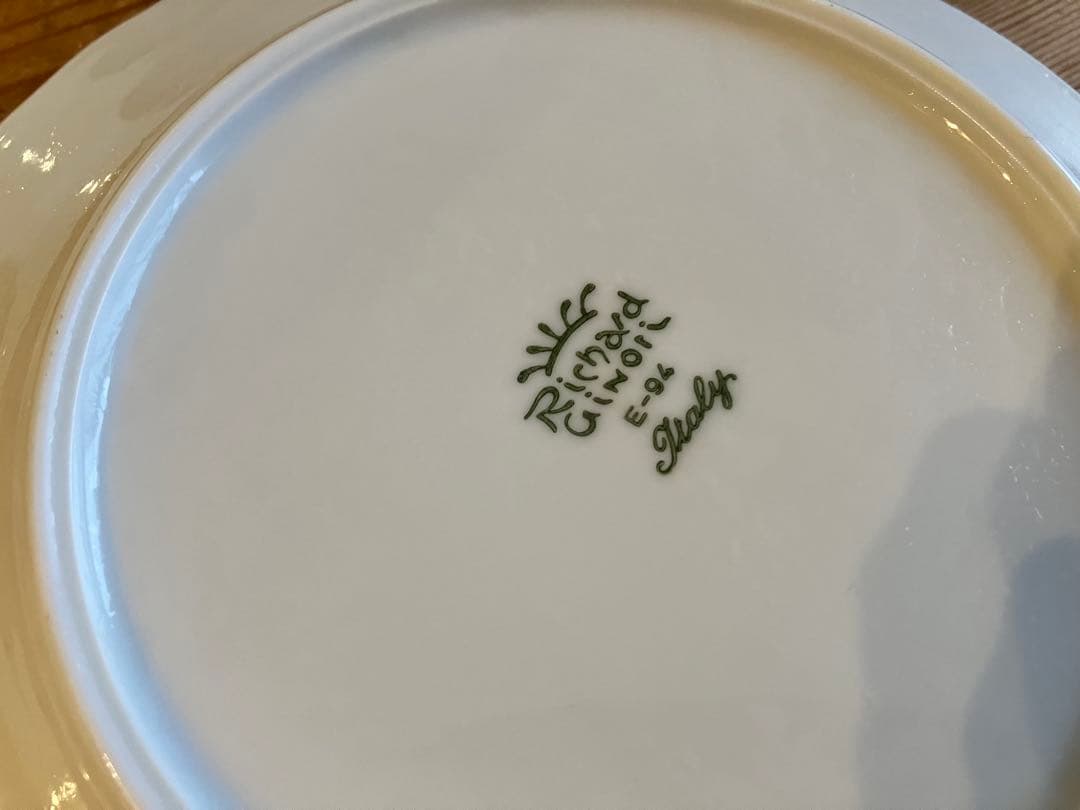 ジノリ　アンティコエデン　17プレート×5