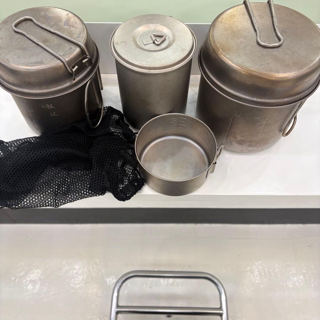  peak ｟廃盤｠ソロセットチタン極 SCS-004Tトレックセット