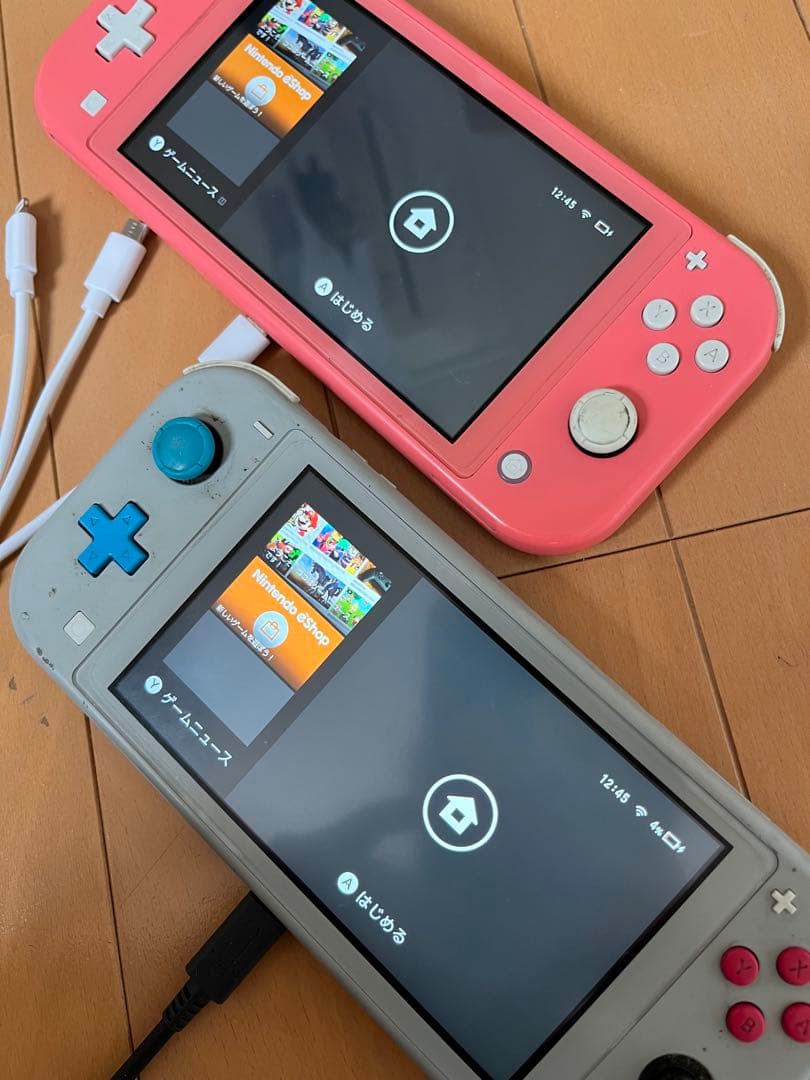 Nintendo Switch Lite 本体 ピンク グレー