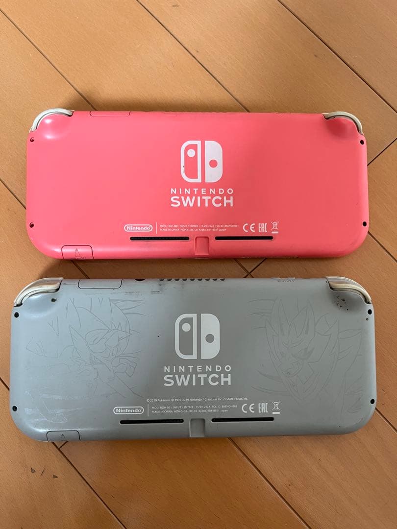 Nintendo Switch Lite 本体 ピンク グレー