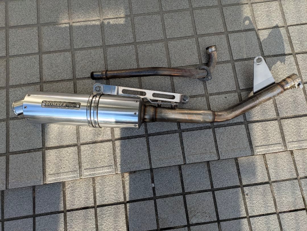 TAKEGAWA BOMBERマフラー スーパーカブ　値引き