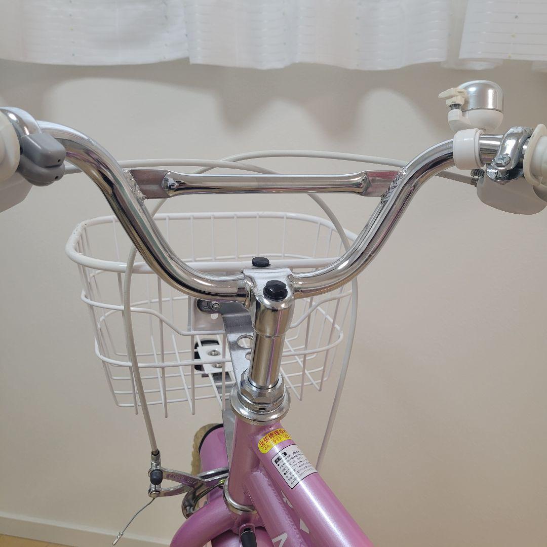 【引き取り限定】18インチ自転車 女の子向け