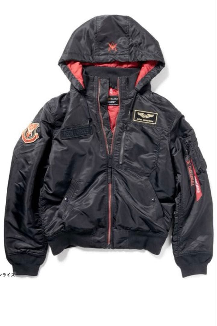 STRICT-G ALPHA フーデッドリブジャケットシャア・アズナブルモデル