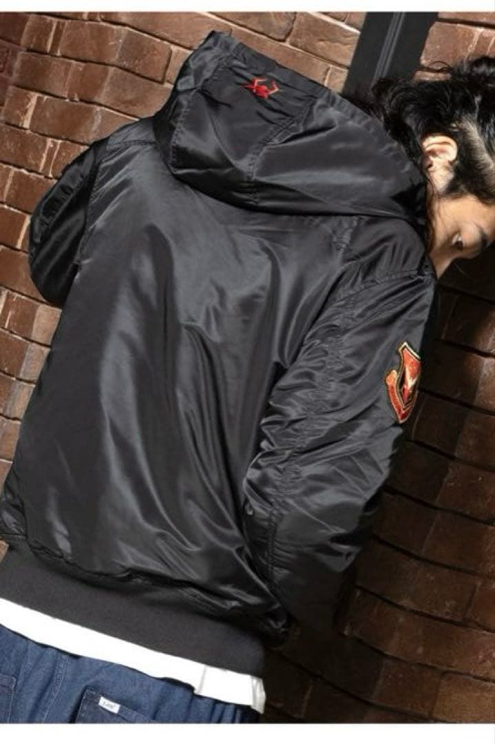 STRICT-G ALPHA フーデッドリブジャケットシャア・アズナブルモデル