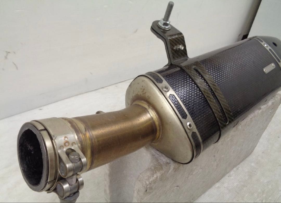 ninja250ninja400 Z400 アクラポビッチスリップオン マフラ-