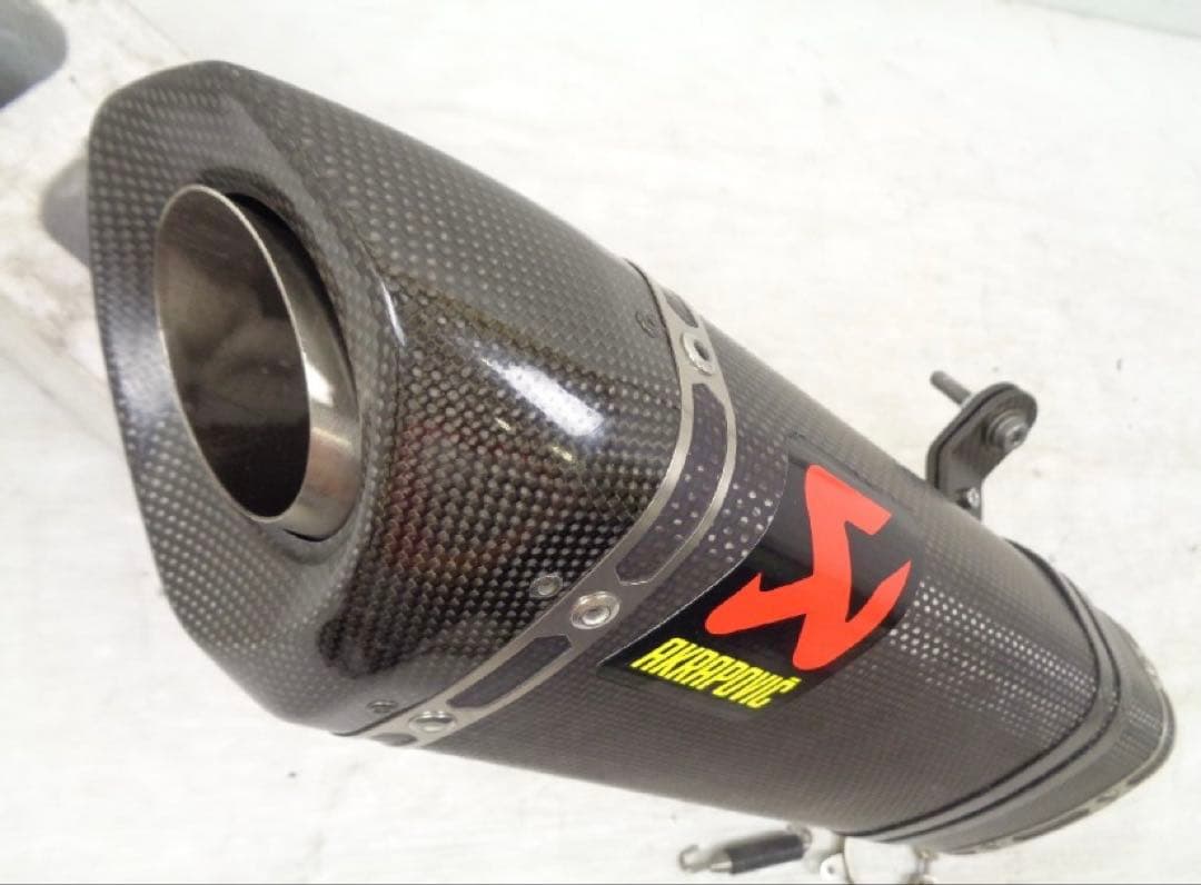 ninja250ninja400 Z400 アクラポビッチスリップオン マフラ-