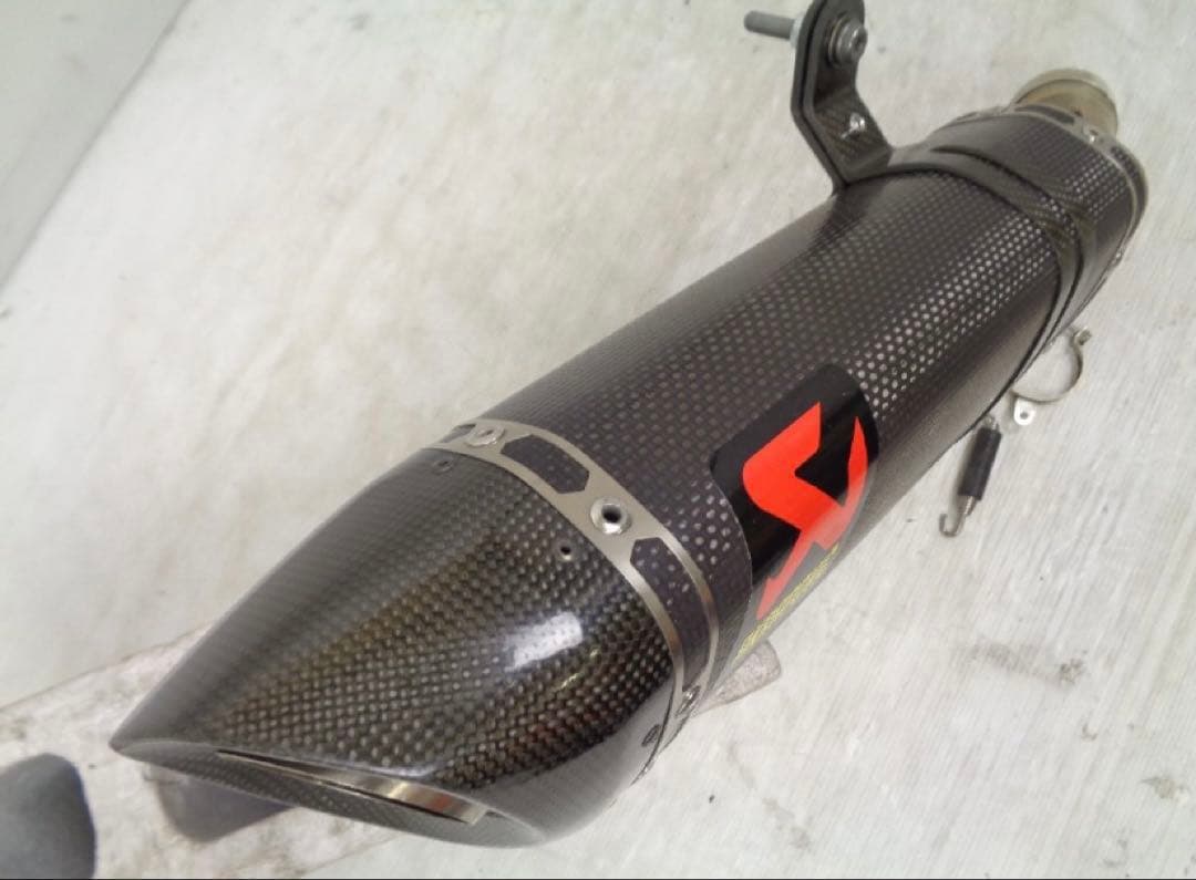 ninja250ninja400 Z400 アクラポビッチスリップオン マフラ-