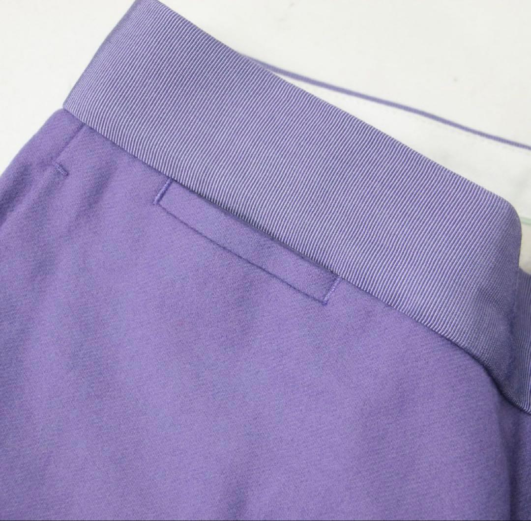 ドゥロワー Drawer 22AW 36 ウール フラノ ベーシックパンツ