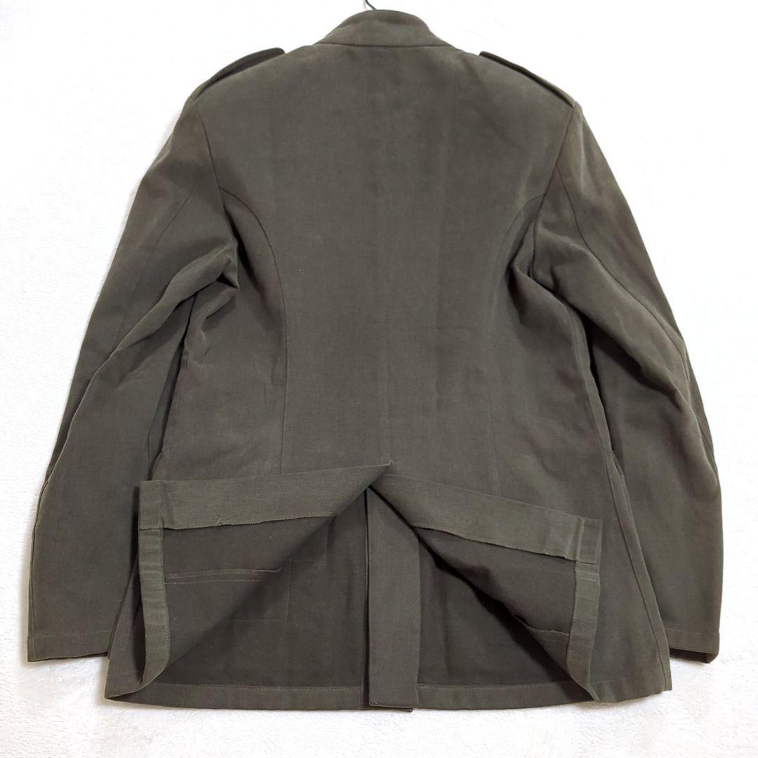 希少デザイン 48 アニエスベー スロバキア製 ミリタリー ナポレオンコート