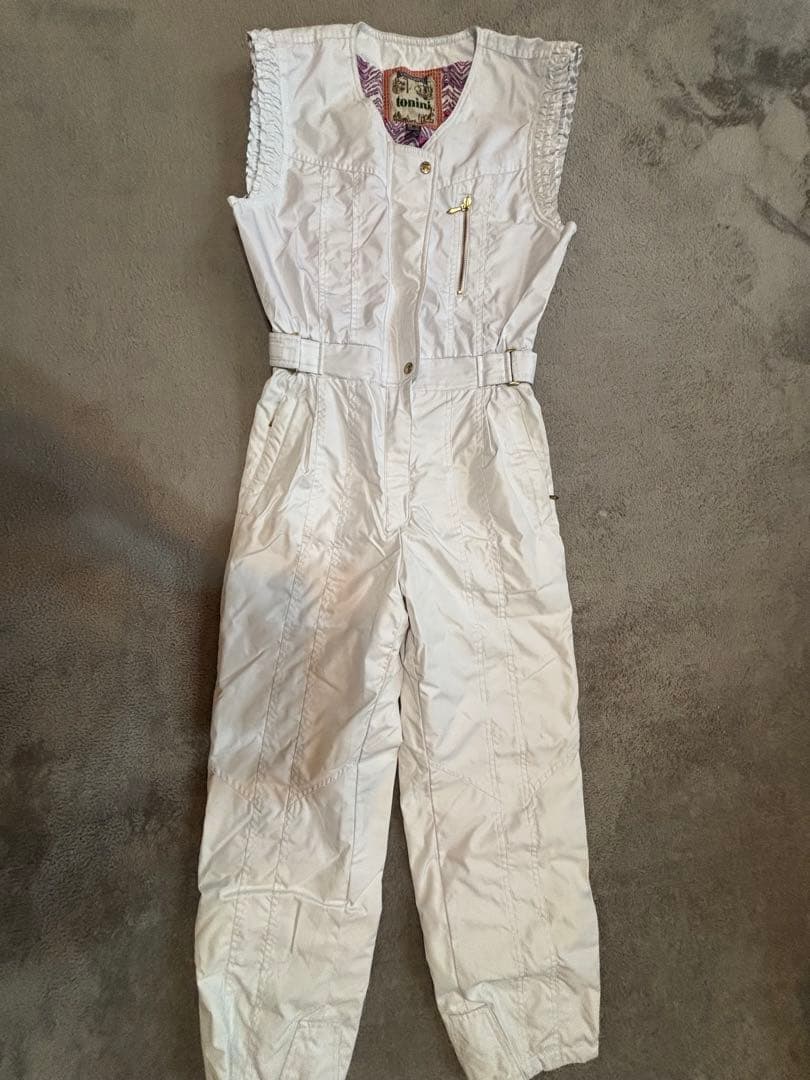 スキーウェアレディース　ターコイズ ジャケット 11号　靴下x2 他6点セット