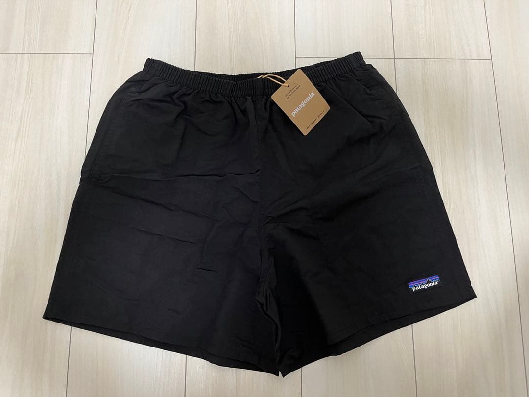 パタゴニア メンズ バギーズショーツ 5インチ Sサイズ ブラック 正規新品