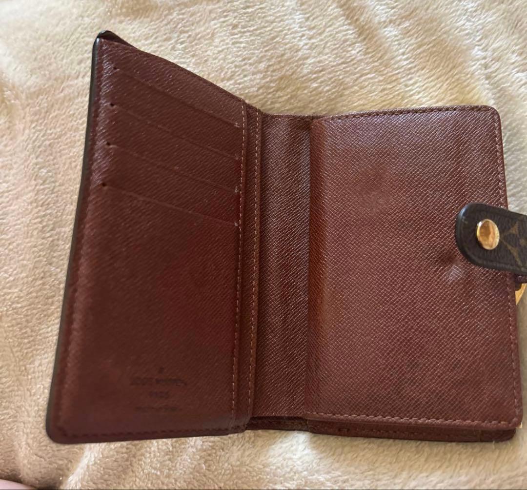 Louis Vuitton 二つ折り財布 ダークブラウン　極美品
