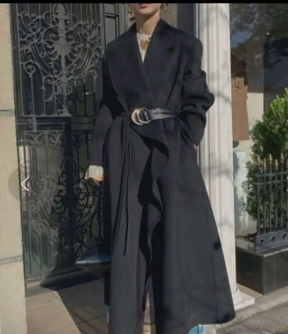 Ameri UNDRESSED FRILL COLLAR COAT Sサイズ