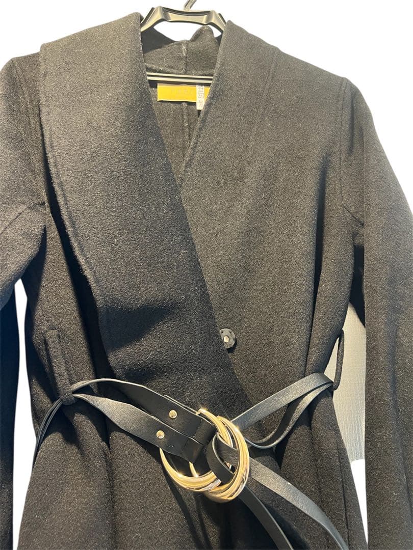 Ameri UNDRESSED FRILL COLLAR COAT Sサイズ