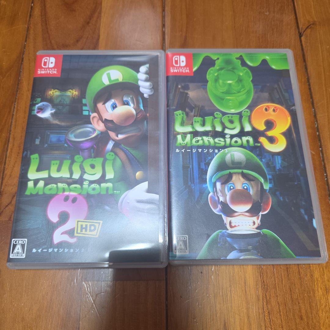 ルイージマンション　２ & ３ セット　スイッチ