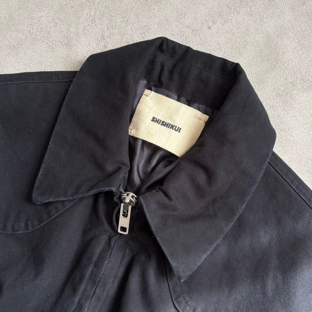 SHISHIKUI COTTON JK Black コットン ジャケット