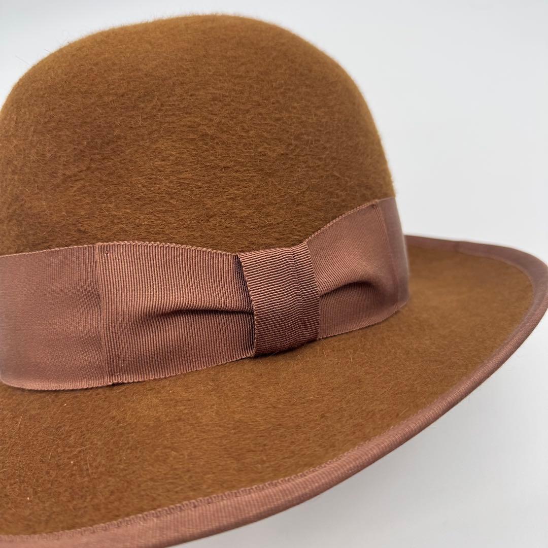 美品 150周年記念モデル STETSON OPEN CROWN HAT M