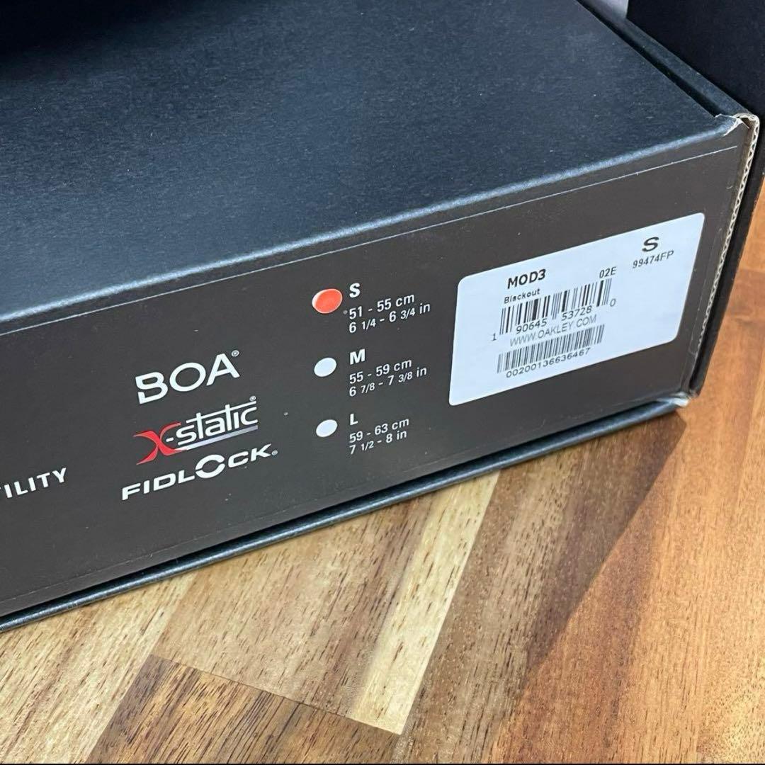 【新品・未使用】OAKLEY オークリー　MOD3 ヘルメット　Sサイズ