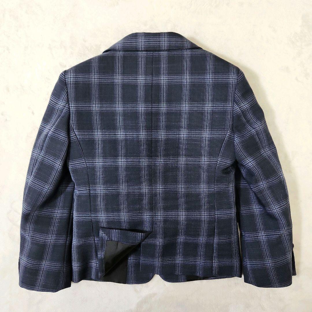 美品✨スリーピース フォーマルスーツ 7点セット 男の子 120 チェック 入学