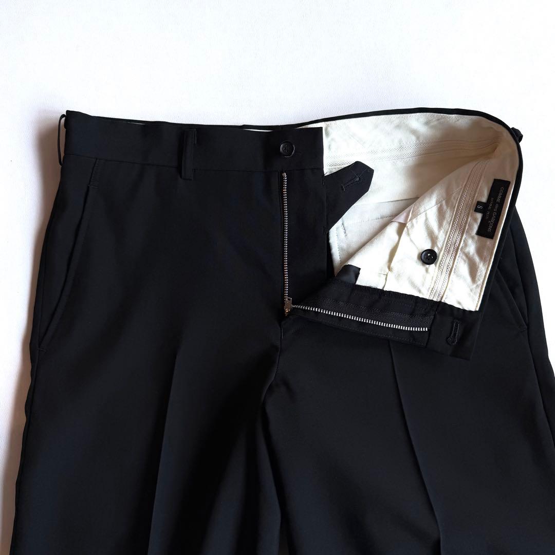 《美品》21ss コムデギャルソン オムプリュス ワイド スラックス パンツ S