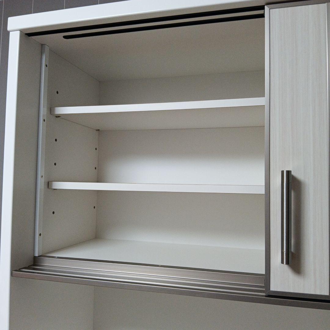 食器棚 カップボード ガラス扉 収納 NITORI