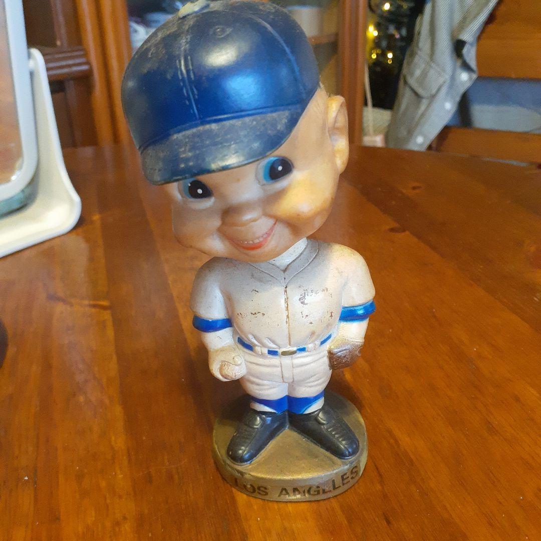 LOS ANGELES ドジャースヴィンテージフィギュアボブルヘッド