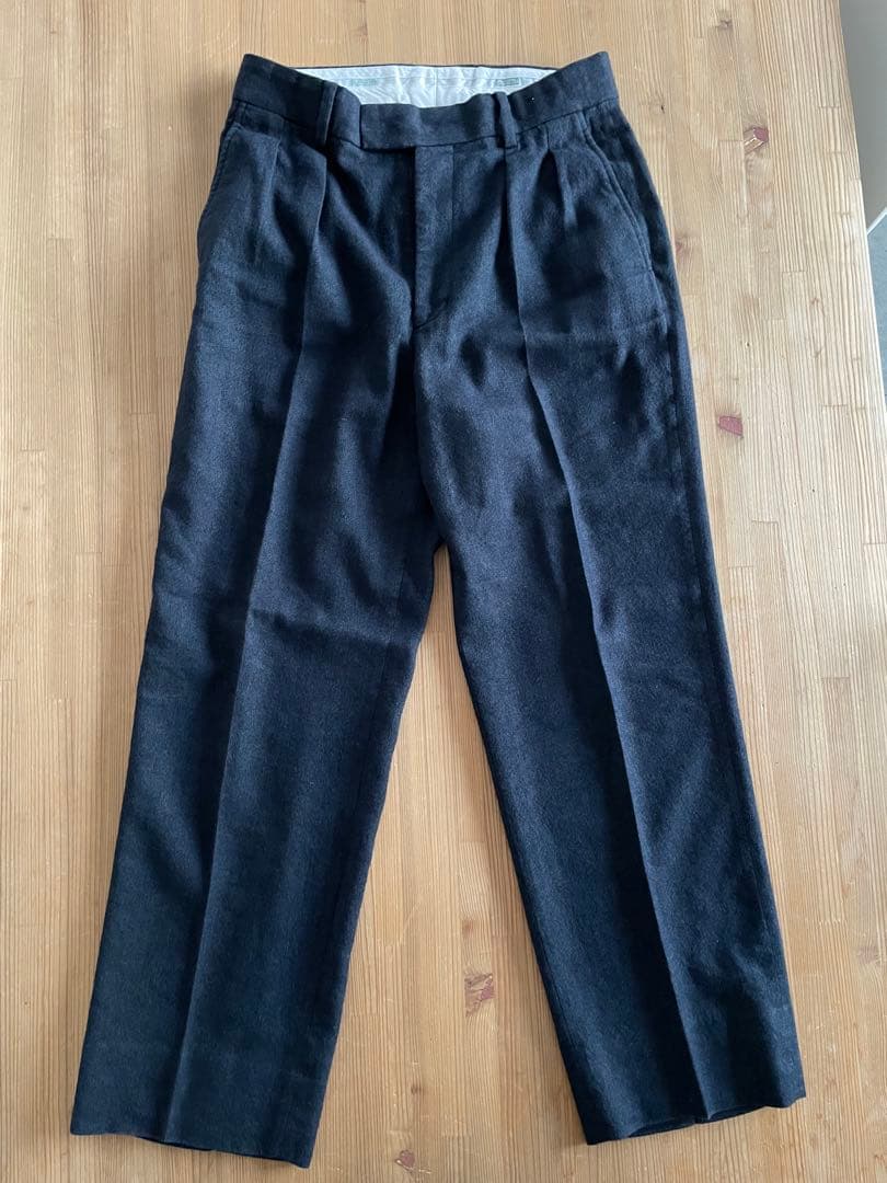 A.PRESSE アプレッセWide Tapered Trousers