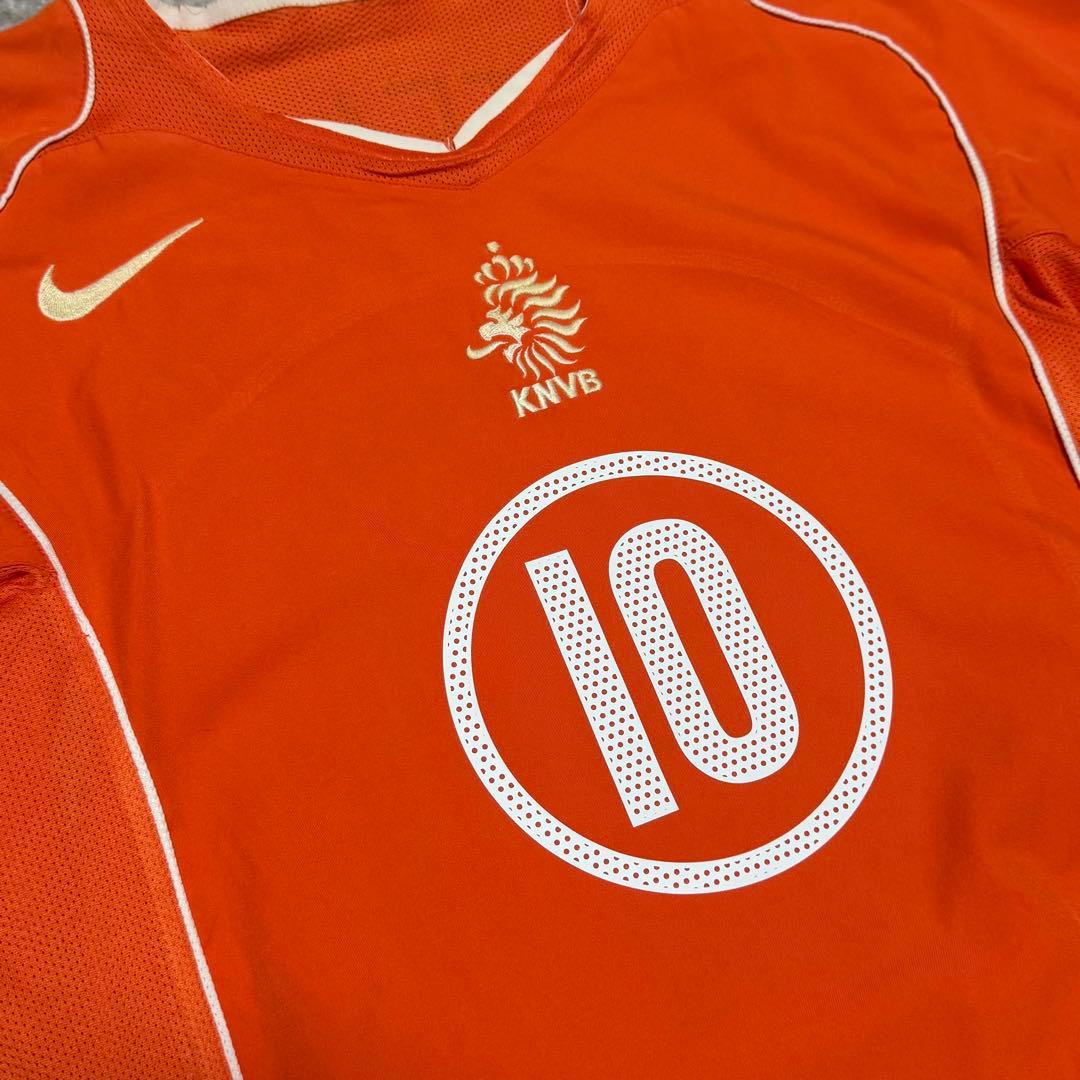 オランダ代表 2004 #10 ファンニステルローイ ユニフォーム