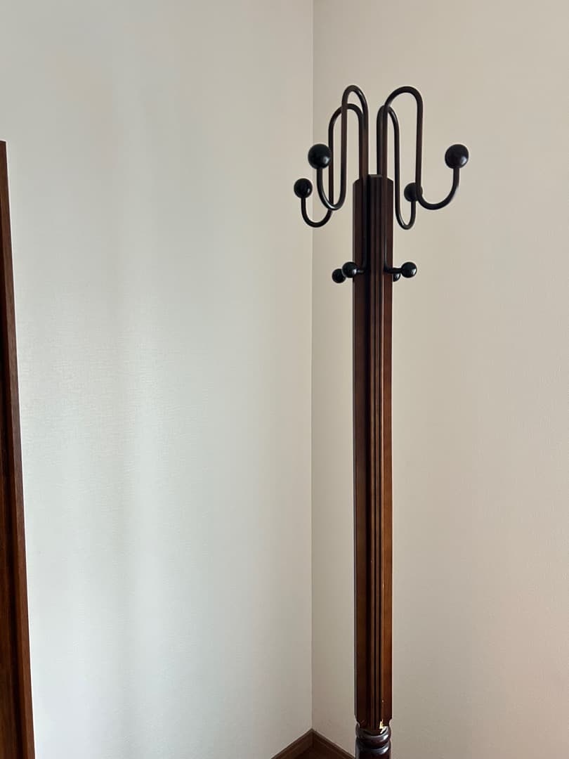 カリモク　ヴィンテージ　karimoku ポールハンガー