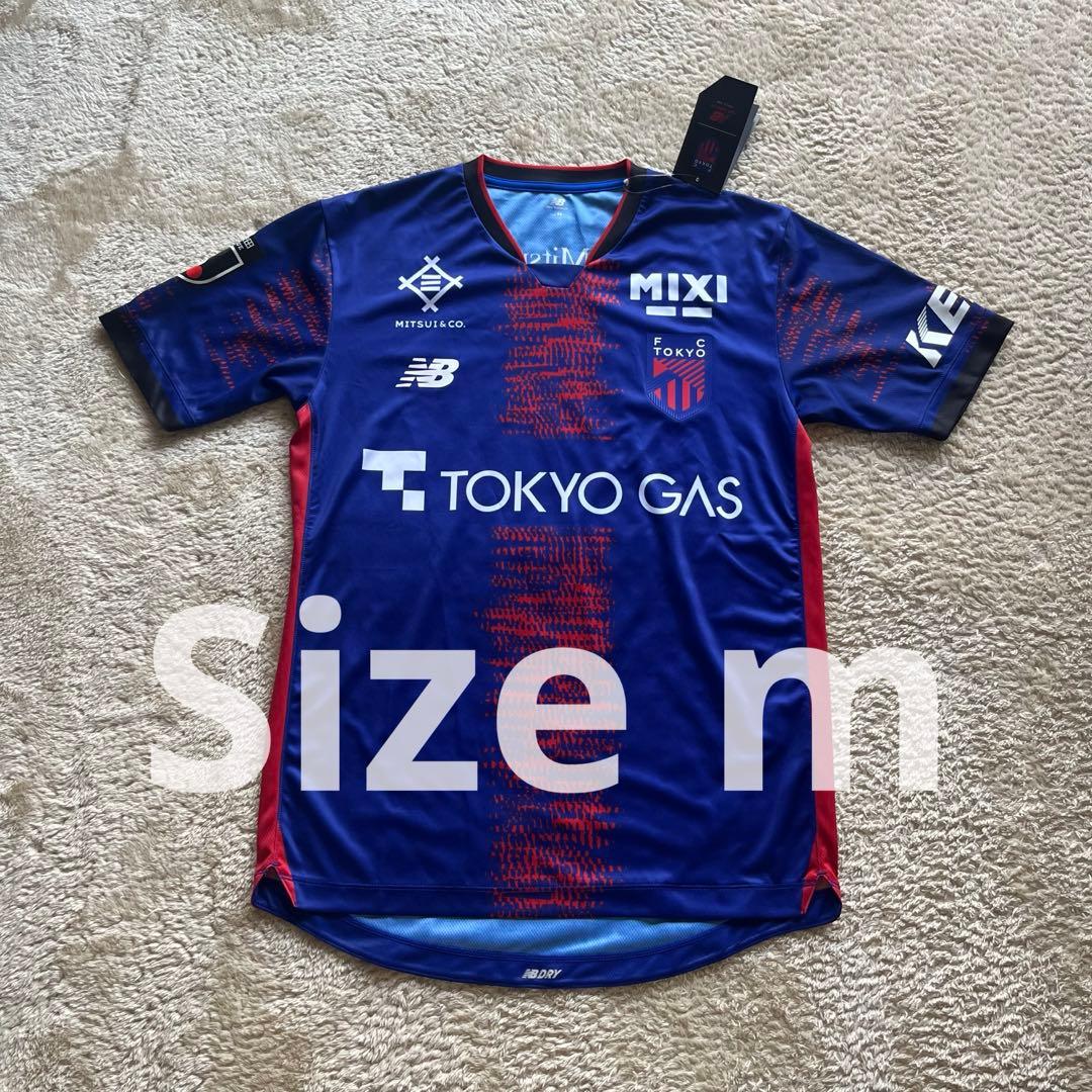 新品✨Fc tokyo 25シーズン　1st ユニフォーム　サイズM