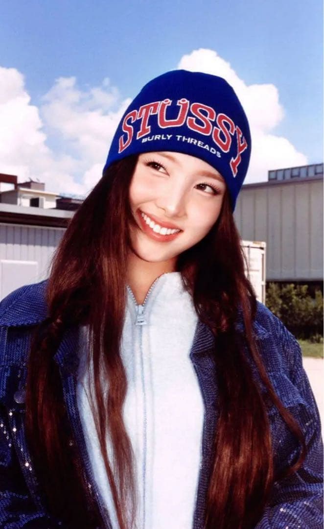 TWICE NAYEONナヨン着用 stussy ビーニー