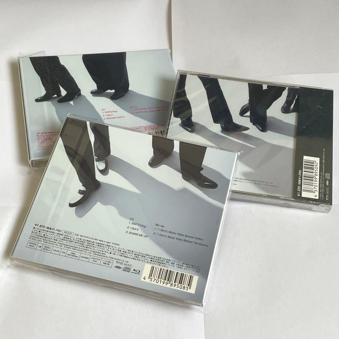 IMP. 「SWITCHing／I Got It」3形態セット